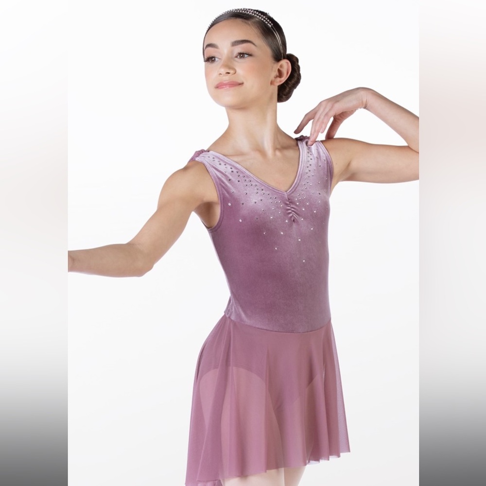 Weissman small adult purple ballet costume dance solo. You’ll be in my heart